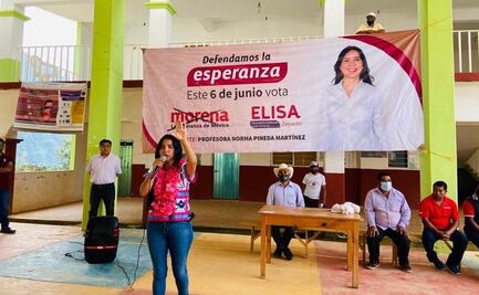 Candidata de Morena acusa presencia de comando en acto en Oaxaca