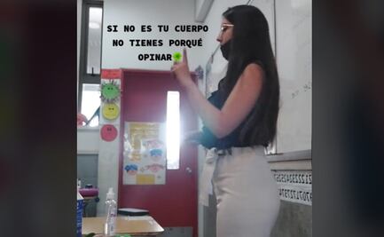 “Si no es tu cuerpo no tienes por qué opinar”