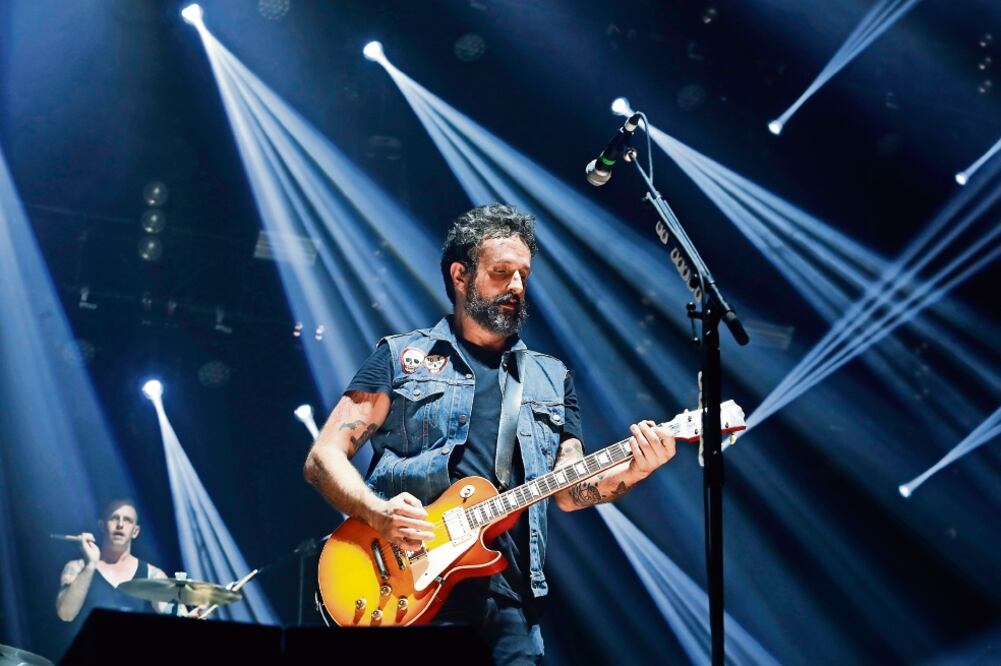 Los músicos se presentaron en el domo de cobre (LUIS CORTÉS. EL UNIVERSAL)