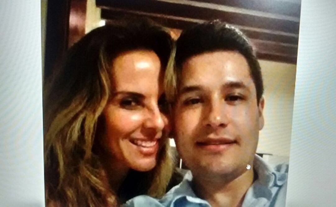 Kate del Castillo y Alfredo Guzmán Salazar (Foto: @Denise_ Maerker)