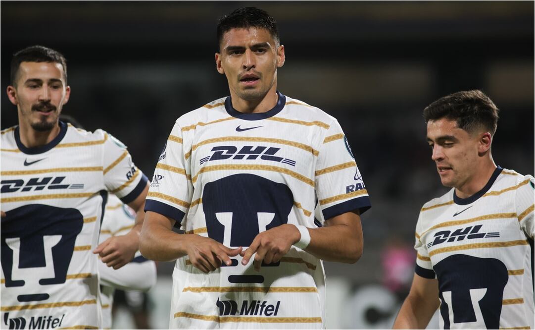 Guillermo Martínez anotó el doblete de la victoria auriazul. FOTO: CARLOS MEJÍA/ EL UNIVERSAL