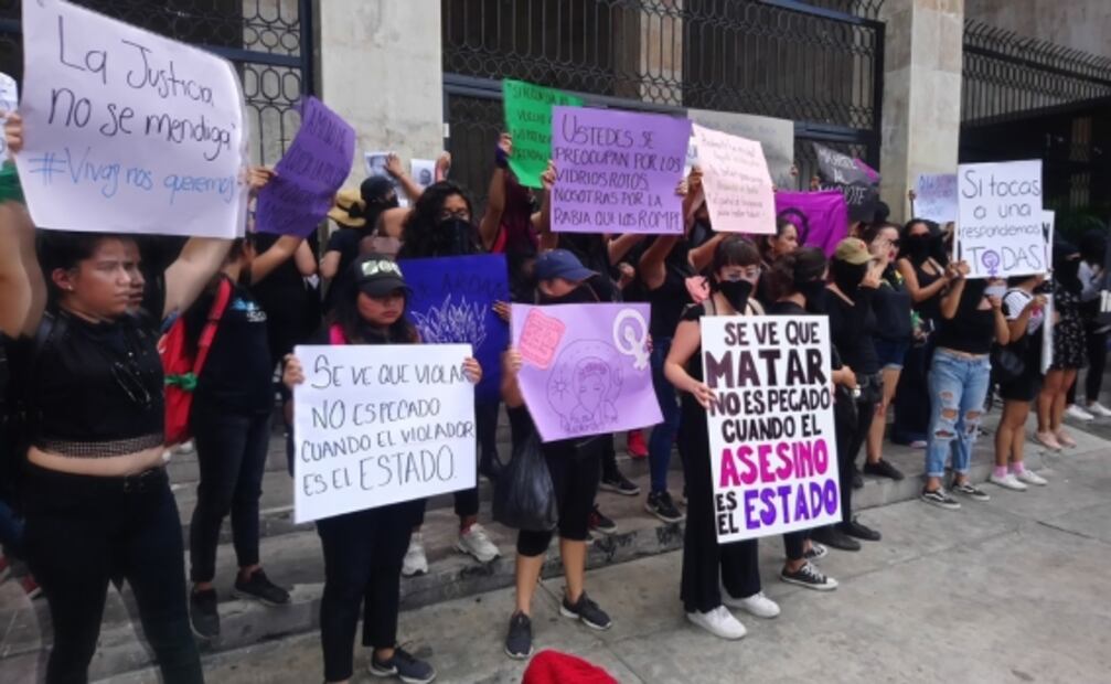 Convocan en estados a manifestarse con diamantina contra ataques a mujeres 
