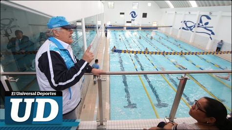 Nelson Vargas inaugura escuela de natación