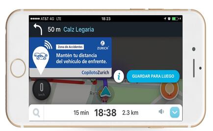 Ahora Waze te alerta de las zonas peligrosas