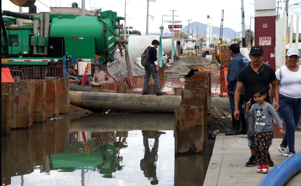 Luego de las intensas lluvias que se registraron la madrugada del pasado jueves, la colonia Culturas de México en Chalco, Estado de México, se volvió a inundar, el 29 de mayo de 2025. Foto: Carlos Mejía/EL UNIVERSAL