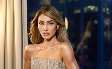 El espectacular vestido de Anahí en la gala de los Emmy 