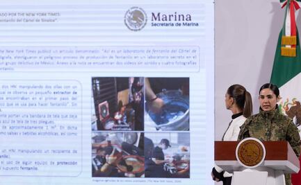 Semar analiza y desmenuza video de NYT sobre producción de fentanilo; “cocinero hubiera caído fulminado”