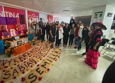 Colocan ofrenda en memoria de víctimas de la violencia en Morelos