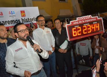 Víctor Romo activa “Reloj de la Esperanza” en Miguel Hidalgo