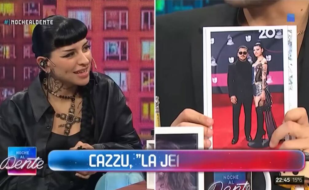 Cazzu habló de su relación con Christian Nodal, a quien cariñosamente llama "mi mariachi".