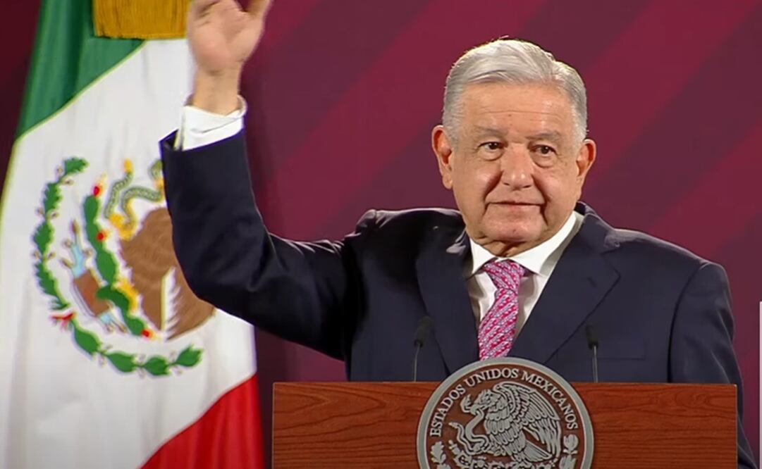 López Obrador dijo que sus opositores han llegado a decir que su administración está “destruyendo a México”, cuando el país está saliendo adelante. Foto: captura de pantalla