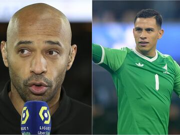 Thierry Henry tunde a Luis Ángel Malagón tras el título con México; "Ha sido deficiente"