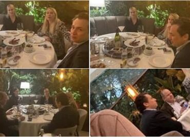 Fotos de Lozoya cenando en Las Lomas desatan polémica en las redes