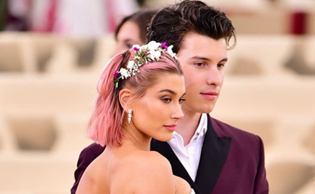 Shawn Mendes y Hailey Bieber. Foto: Redes Sociales