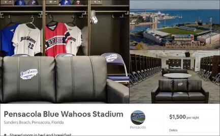 Convierten estadios de beisbol en Airbnb por coronavirus