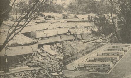La vez que un terremoto derrumbó la Universidad Iberoamericana, en 1979