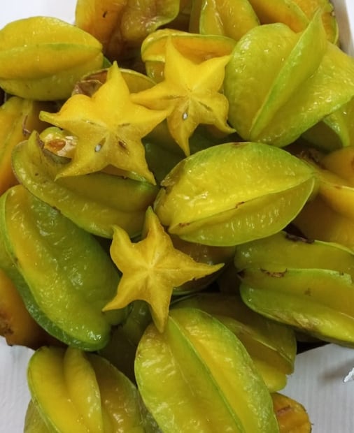 Carambola. Fuente: Ministerio de Salud Pública de Paraguay