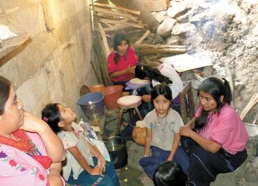 Familias, en medio de la disputa por la tierra, en Chiapas