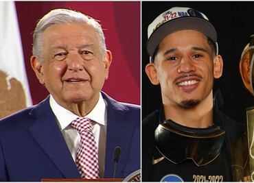 AMLO recibirá hoy a Juan Toscano, primer mexicano en ganar un titulo de la NBA