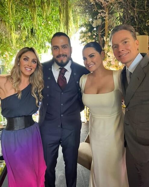Las espectaculares invitadas a la boda de Maite Perroni que robaron miradas