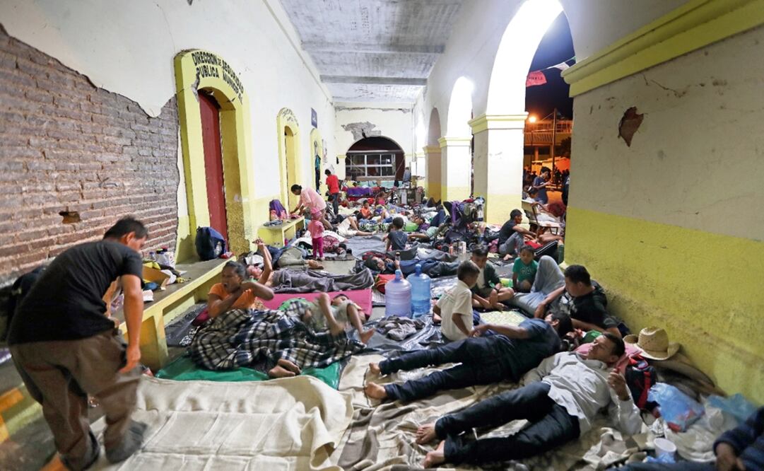 The Central Americans will be provided with accommodations, both medical and psychological attention, and legal counseling - Photo: Valente Rosas/EL UNIVERSAL