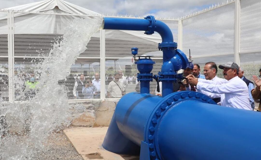 Martín Orozco entrega modernización y tecnificación del distrito de riego 01 en Aguascalientes 