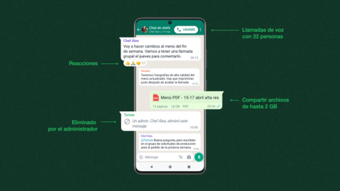 WhatsApp estrena “Comunidades”