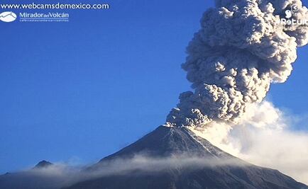Cae ceniza del Volcán de Fuego en Zapotiltic, Jalisco