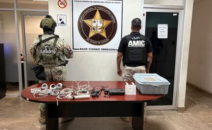 Aseguran tres cámaras de videovigilancia irregulares en Sonora; criminales vigilaban puntos estratégicos del centro de Ciudad Obregón