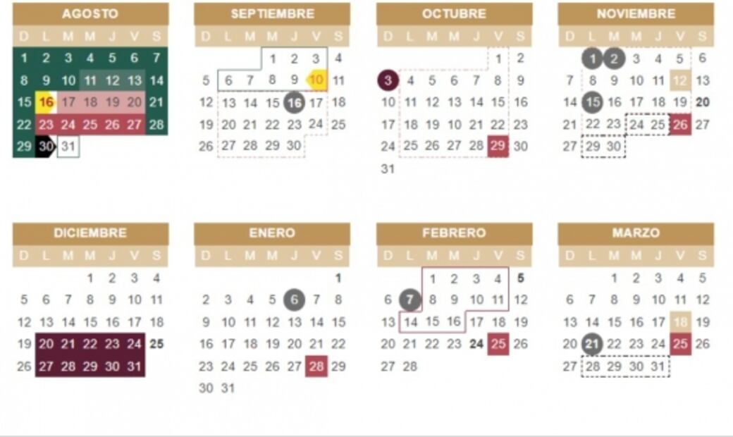 Cuándo es el megapuente de octubre 2021