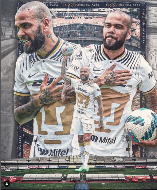 Dani Alves confirma que estará con Pumas en el Clausura 2023