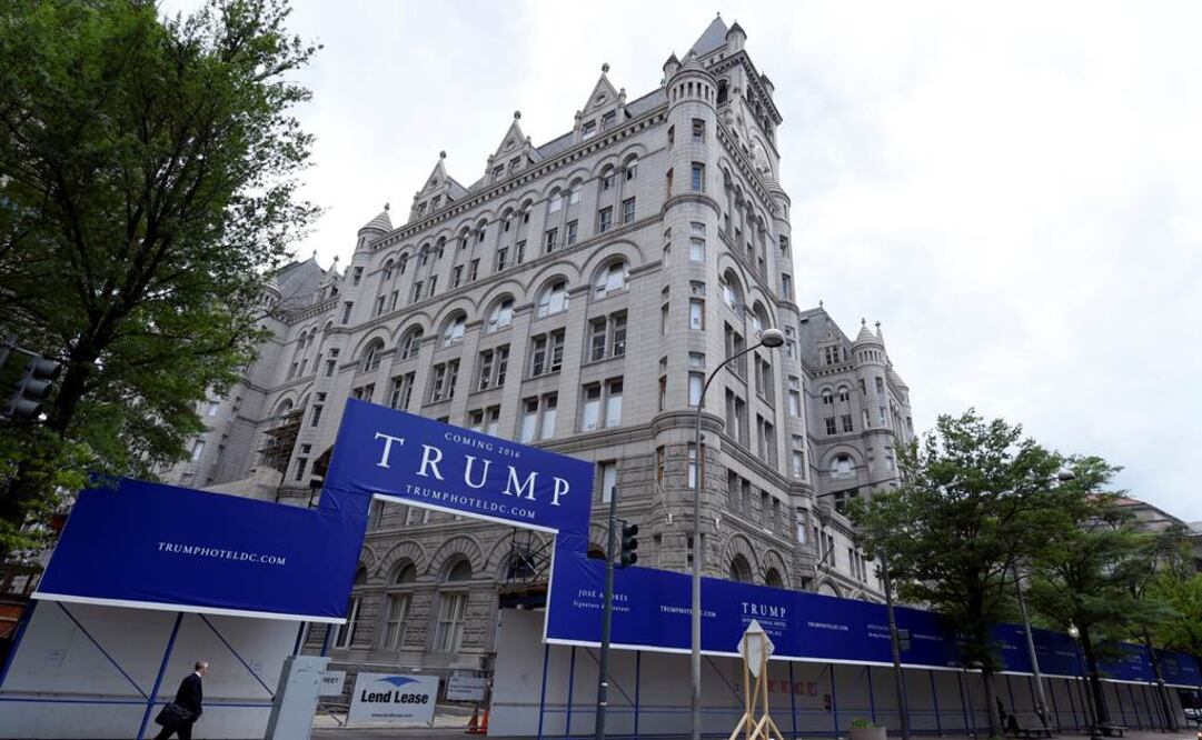 Trump International erige un hotel con una inversión de 200 millones de dólares en la capital estadounidense (Foto: AP)