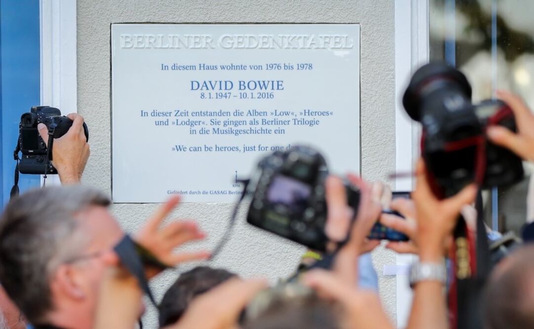 La placa se encuentra en el número 155 de la calle Hauptstrasse FOTO:AP