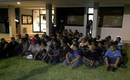 Rescatan a 45 migrantes en Tamaulipas 