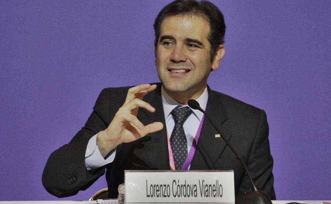 El presidente consejero del Instituto Nacional Electoral (INE), Lorenzo Córdova Vianello. Foto: JORGE ALBERTO MENDOZA EL UNIVERSAL