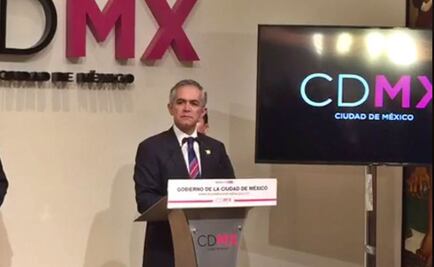 Agradece Mancera espaldarazo del PRD por candidatura en el Frente