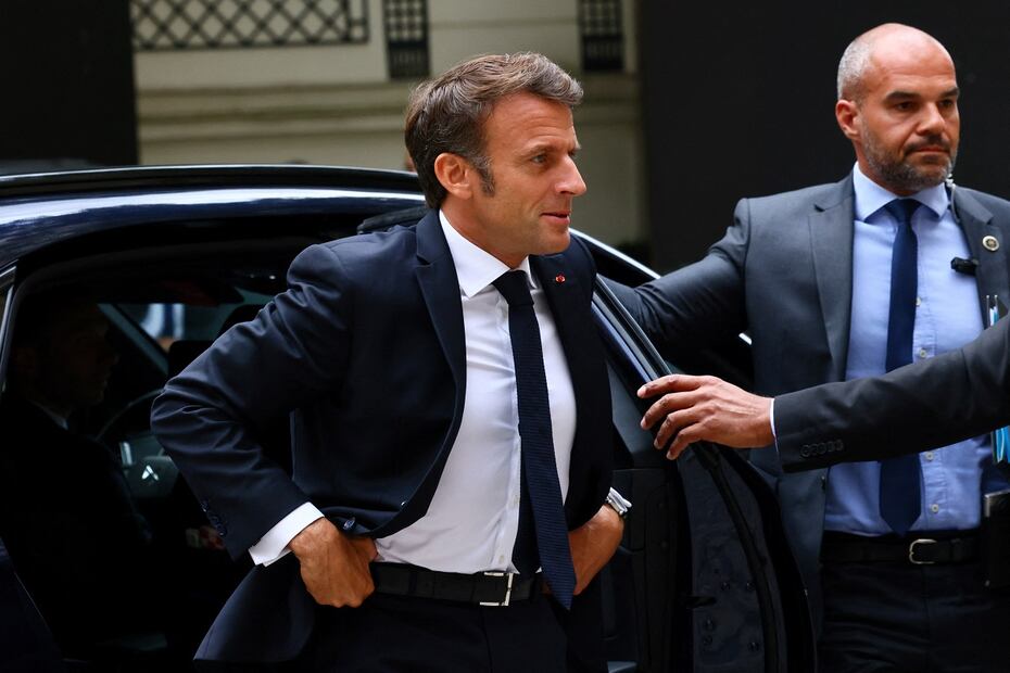 El mandato de Macron termina en 2027. Foto: AFP