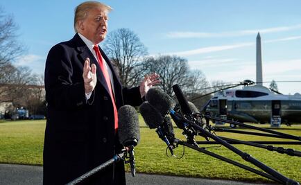 Mensaje de Trump a estadounidenses crea dilema a televisoras