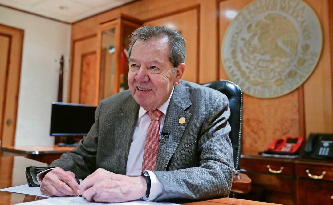 Porfirio Muñoz Ledo fue un político y hombre de Estado que buscó la democracia desde prácticamente todas las trincheras de la vida política nacional. Foto: Archivo EL UNIVERSAL