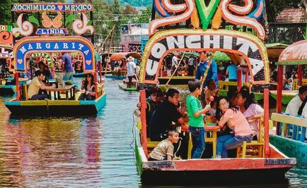 La trajinera de un niño de kinder que arrasa en TikTok