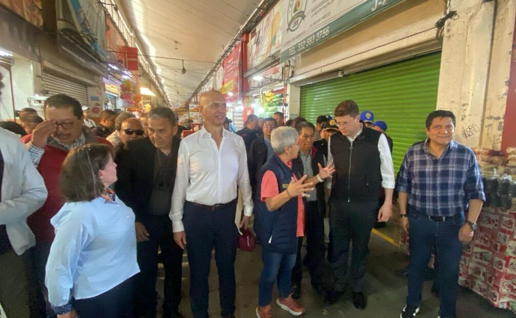El recorrido fue en colaboración con la Coordinación General de la Central de Abasto (27/02/2025). Foto: Juan Carlos Williams / EL UNIVERSAL