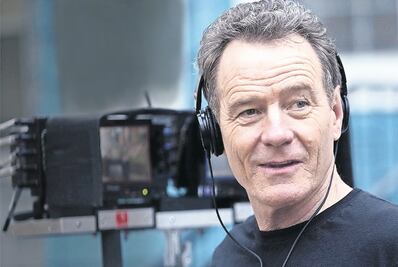 Bryan Cranston se realiza en streaming