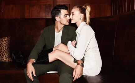 Sophie Turner celebra y consiente a Joe Jonas 