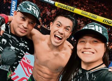 Melissa Martínez, orgullosa de la conexión con su hermano; comparten pasión dentro de UFC