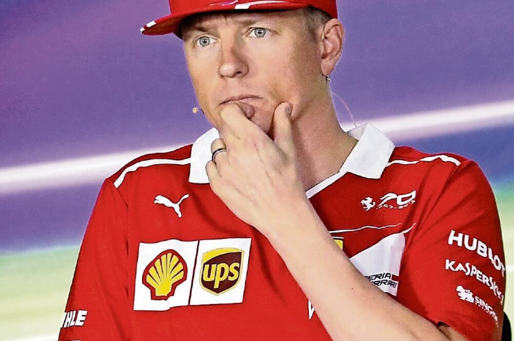 Kimi Raikkonen, piloto de Ferrari, dice que ayudará a su compañero (ZURAB KURTSIKIDZE. EFE)