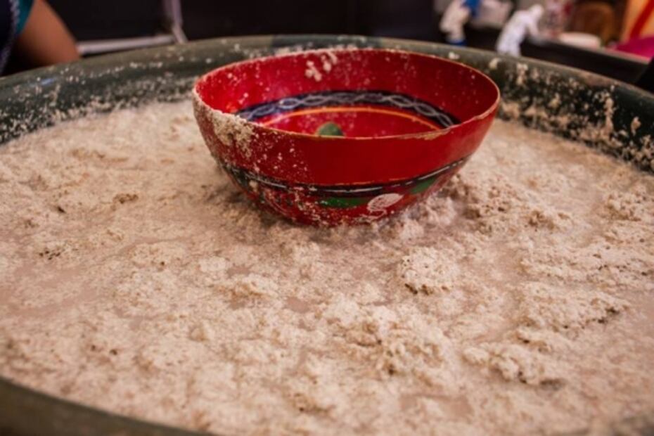 El hueso de mamey en la cocina