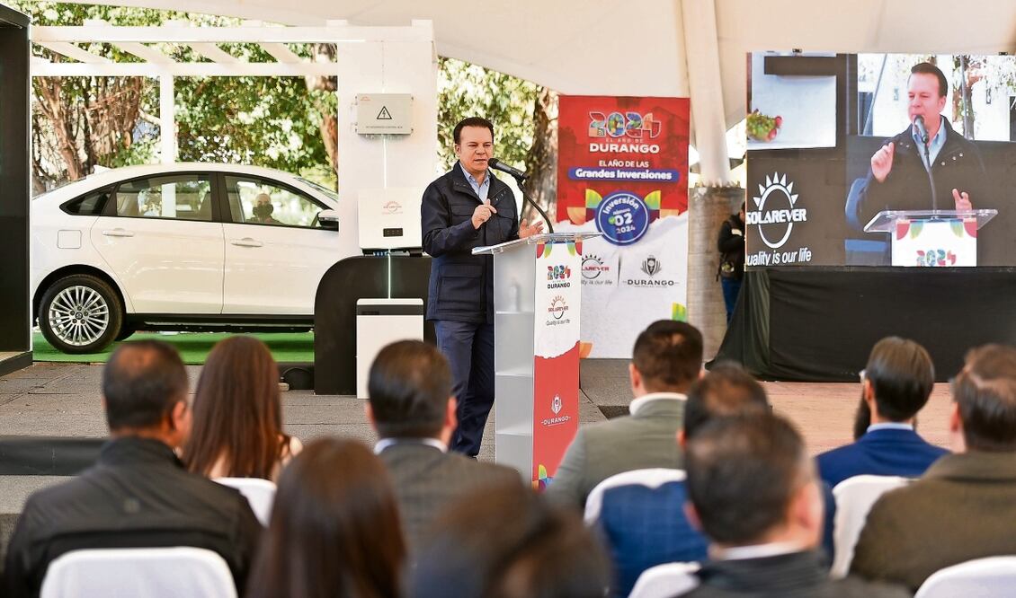 El gobernador Esteban Villegas mencionó que, con la instalación de la segunda planta, se van a generar mil 600 empleos bien remunerados. Foto: Especial