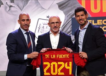 La RFEF presentó a Luis de la Fuente como nuevo entrenador de la selección de España