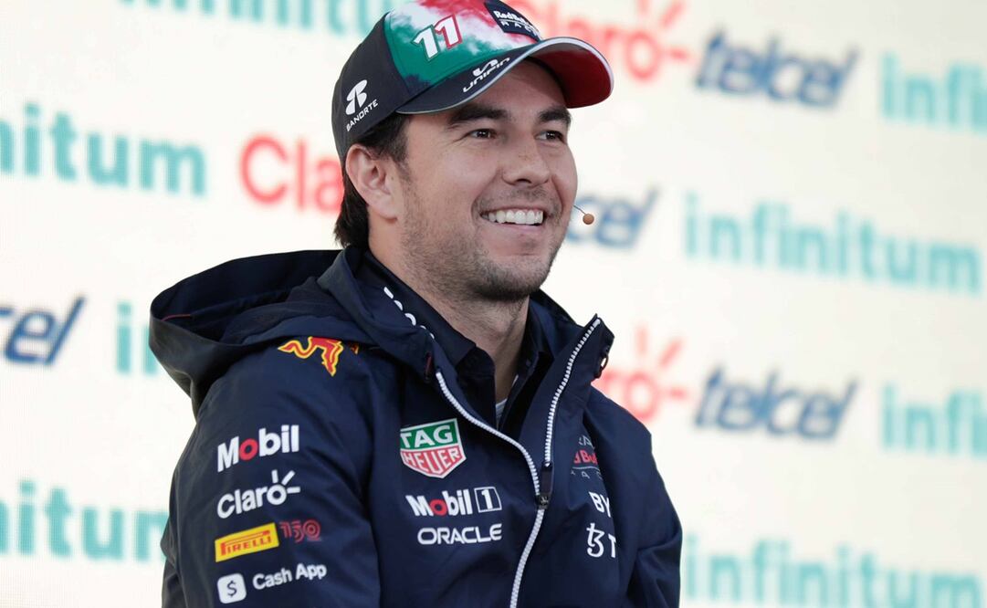 Checo durante una conferencia de prensa en México / Foto: Archivo - EL UNIVERSAL