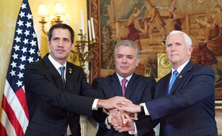 "Estamos con ustedes al 100%", dice Casa Blanca a Guaidó y Duque